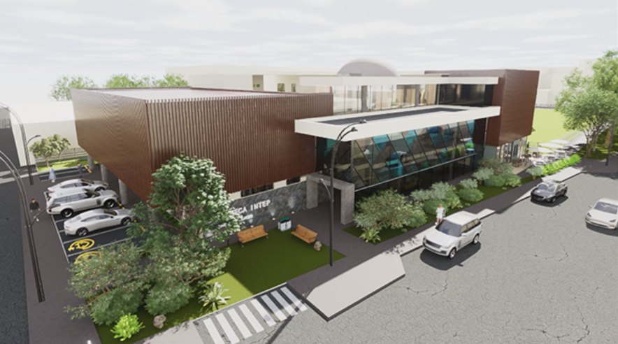 Render de la Biblioteca INTEP